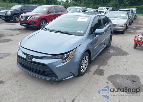 2025 Toyota Corolla Le from USA, damaged, VIN 5YFB4MDE4SP338357